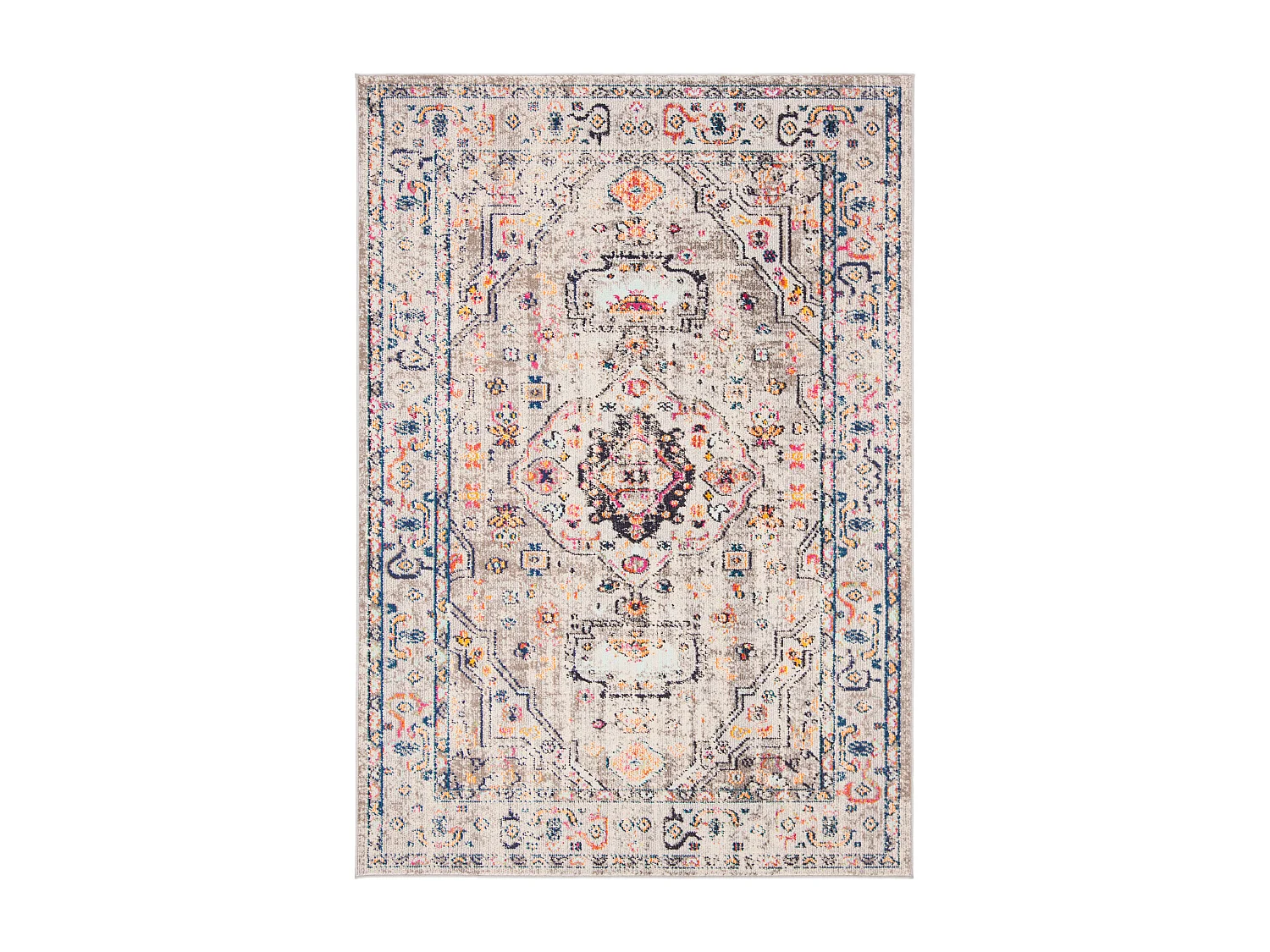 Tapis Gris/Bleu 160 X 229 cm - Mariah