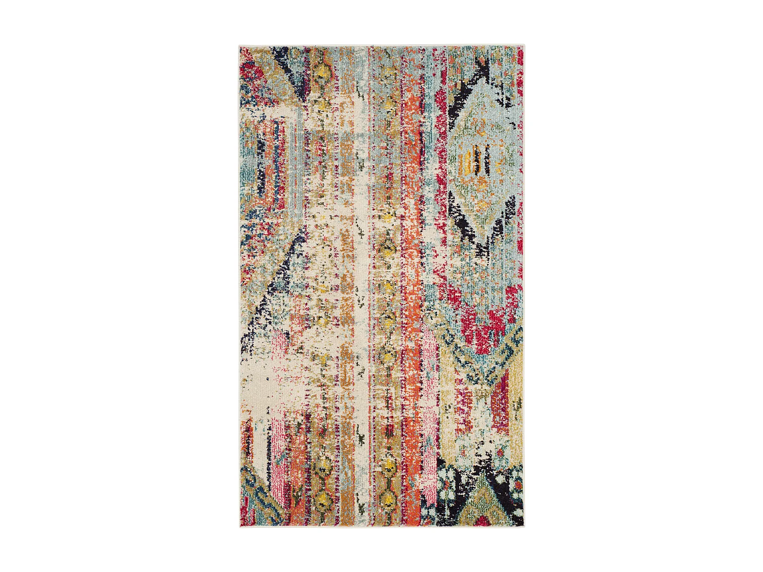 Tapis Multicolore 91 X 152 cm - Livia