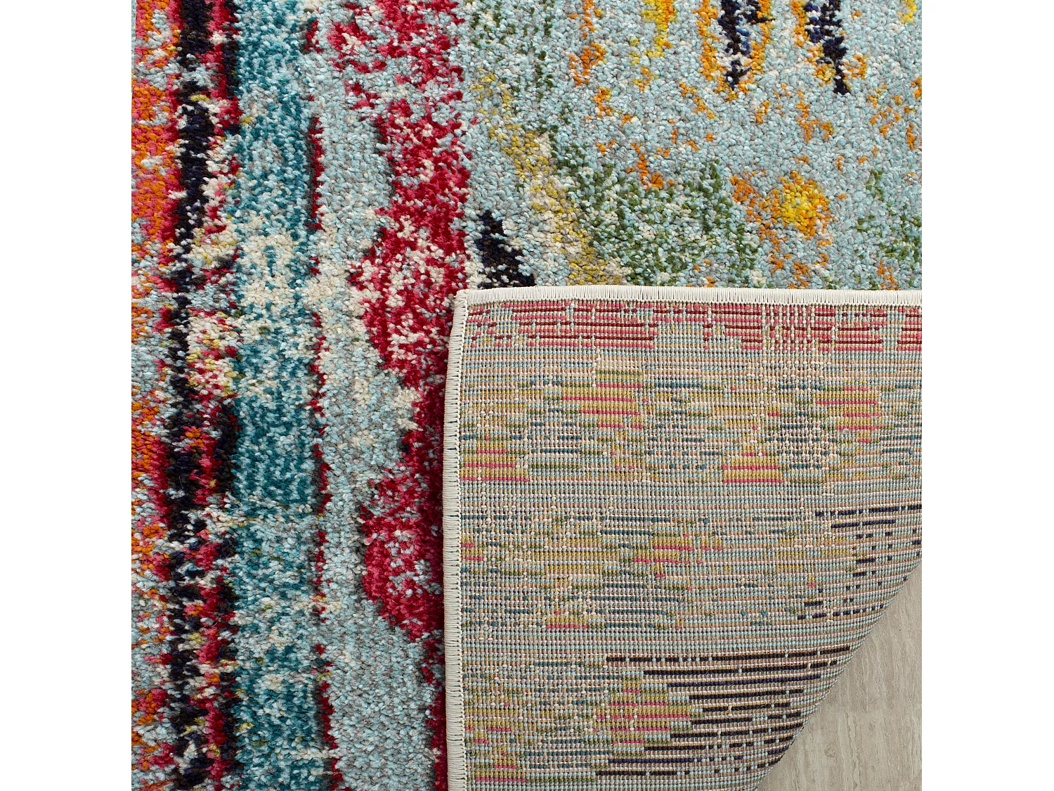 Tapis Multicolore 91 X 152 cm - Livia