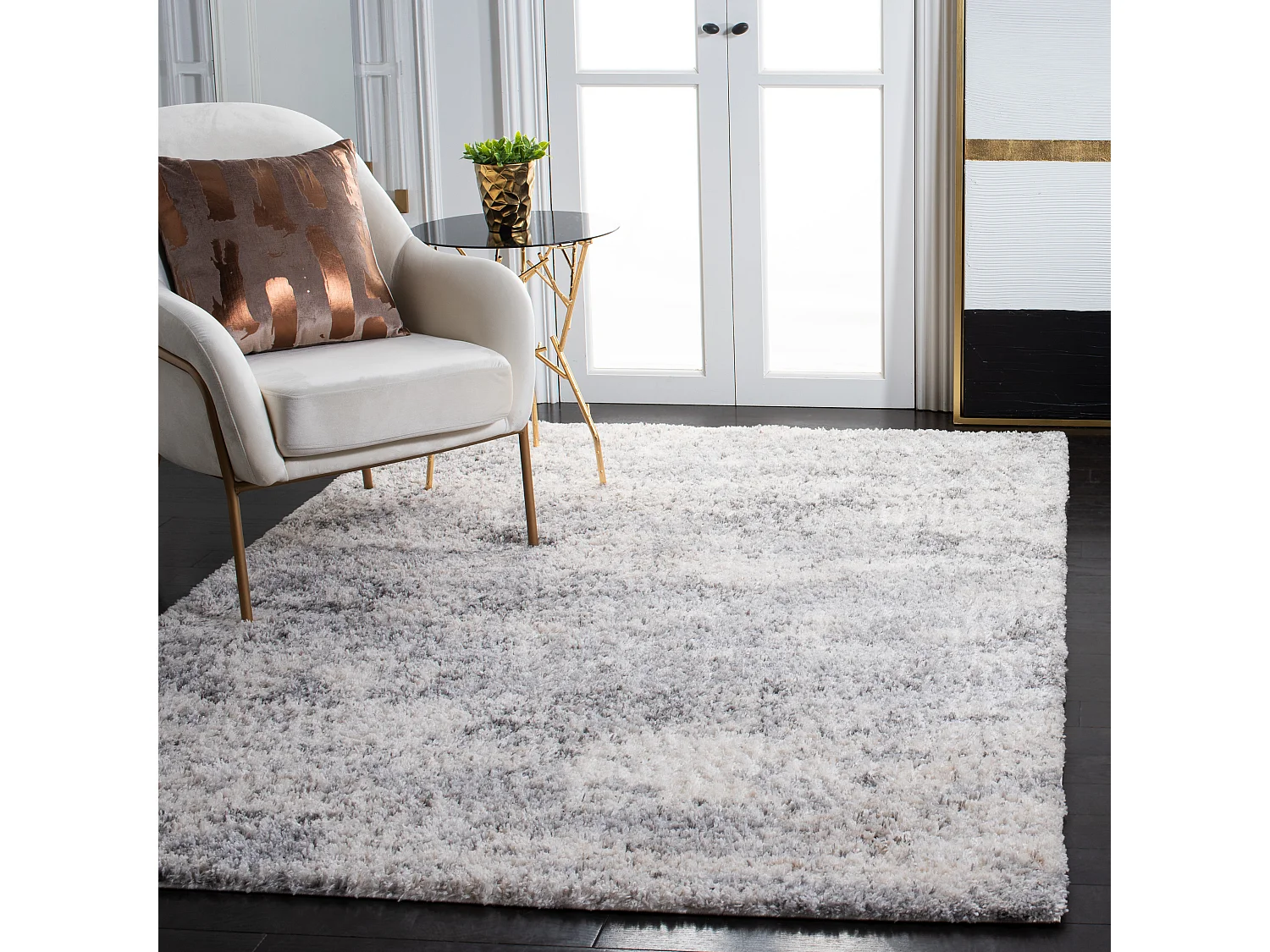 Tapis Ivoire/Beige 99 X 160 cm - Hadleigh