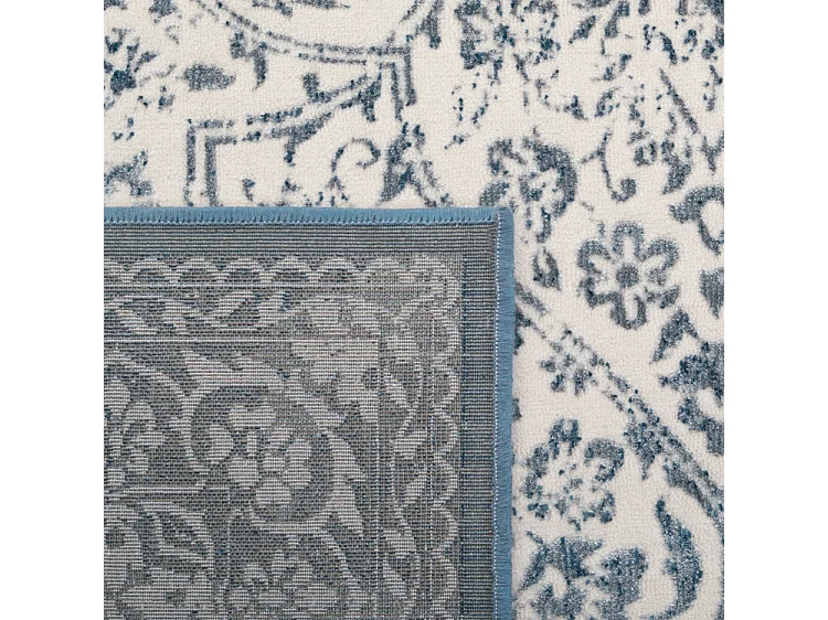 Tapis Bleu/Neutre 99 X 140 cm - Remy