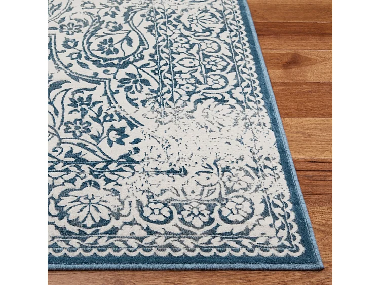 Tapis Bleu/Neutre 99 X 140 cm - Remy