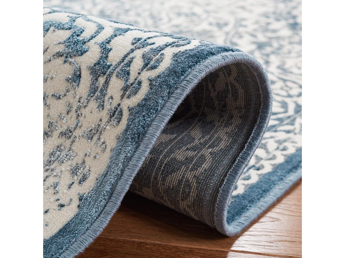 Tapis Bleu/Neutre 99 X 140 cm - Remy