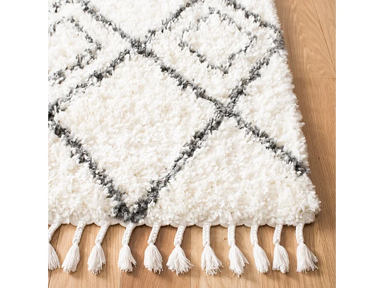 Tapis Neutre/Gris 122 X 183 cm - Angela