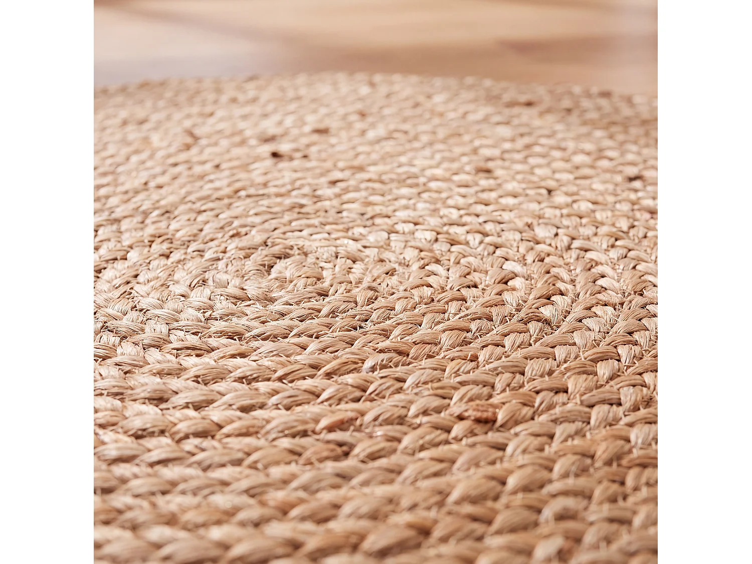 Tapis Naturel/Ivoire 122 X 122 cm - Effie