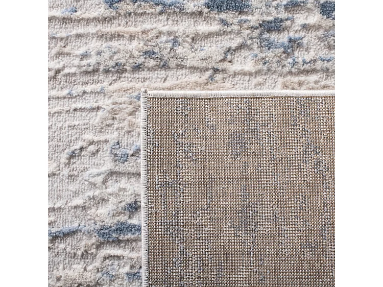 Tapis Ivoire/Bleu 66 X 122 cm - Gabriel