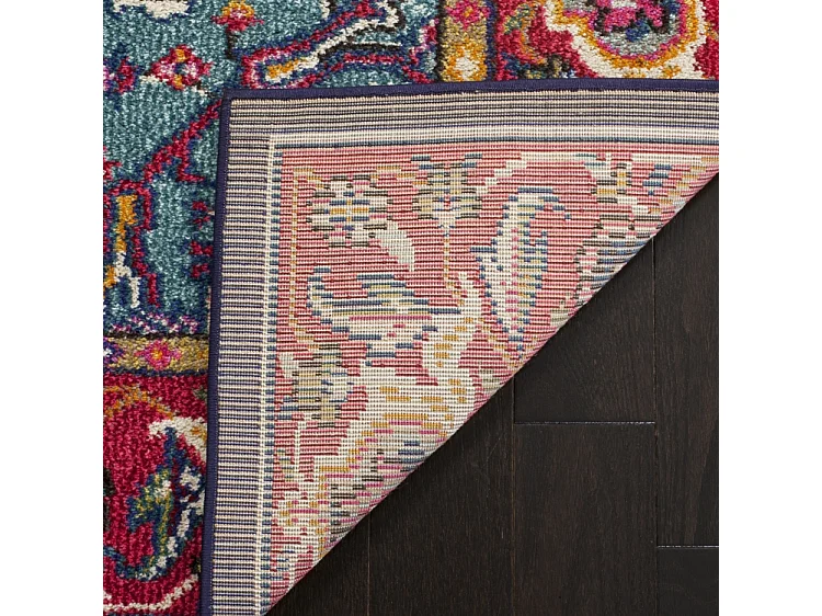 Tapis Rouge/Turquoise 235 x 335 cm - Valentina