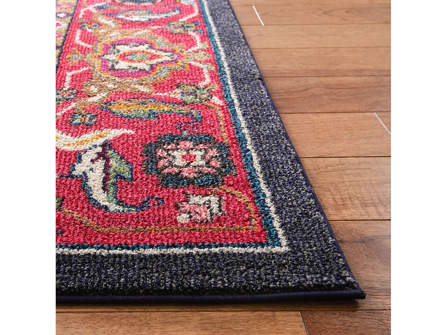 Tapis Rouge/Turquoise 235 x 335 cm - Valentina