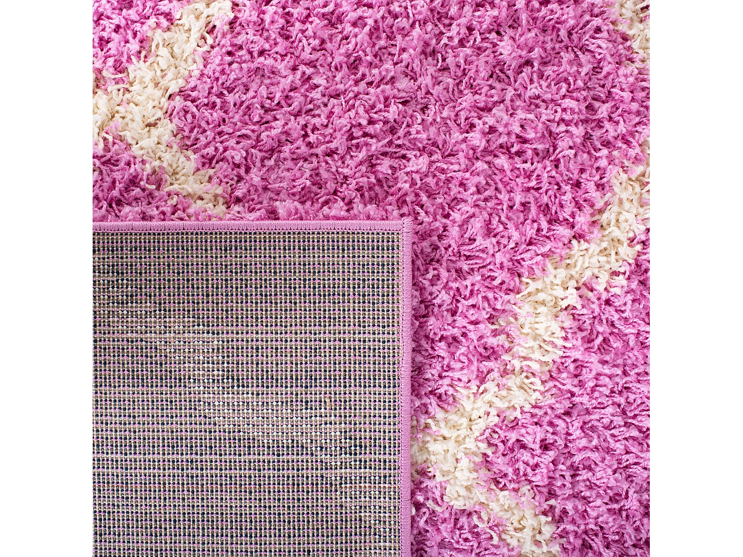 Tapis Rose/Neutre 122 X 183 cm - Aldo