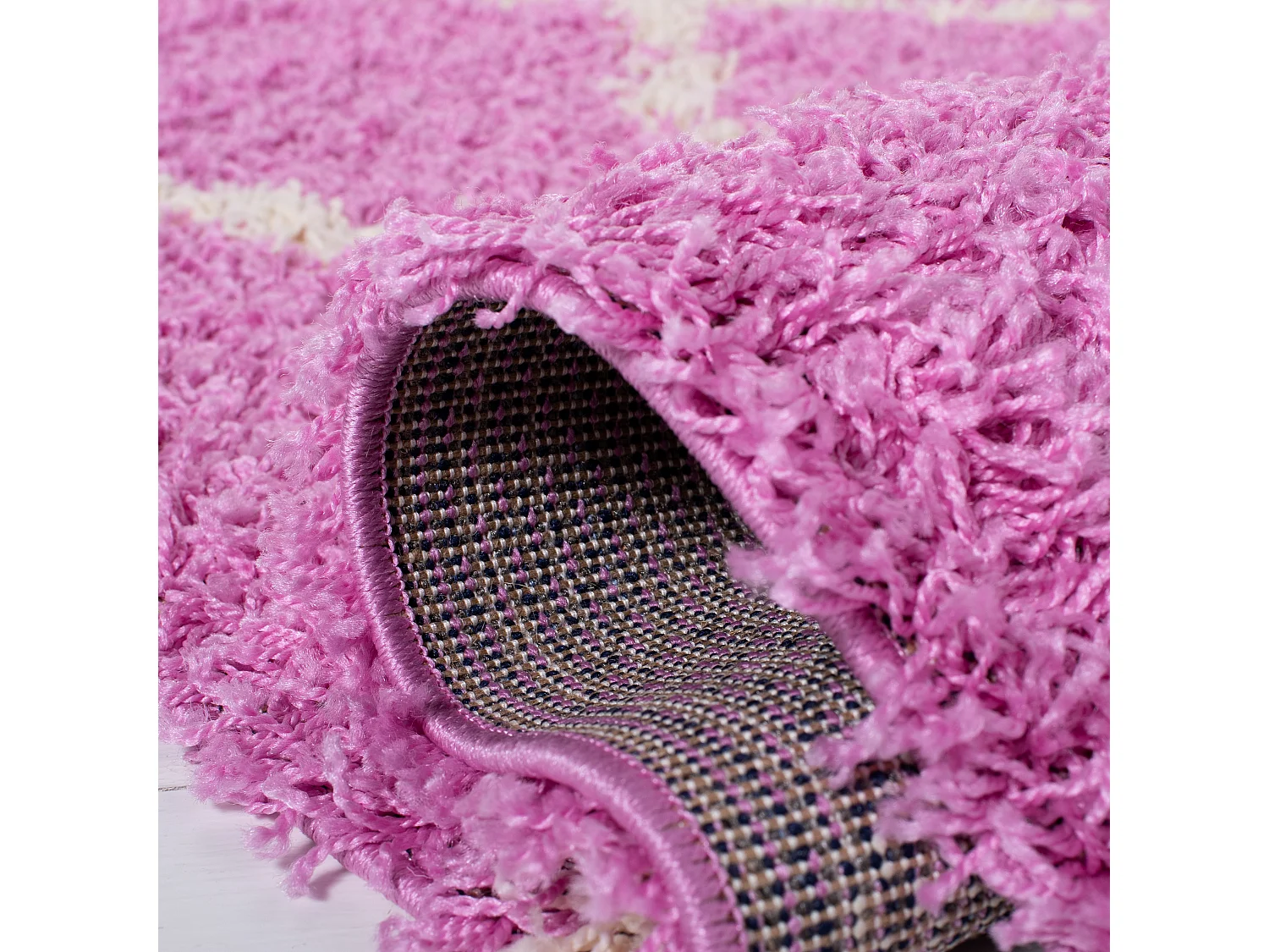 Tapis Rose/Neutre 122 X 183 cm - Aldo