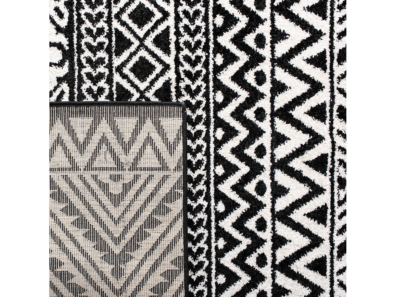 Tapis Neutre/Gris 122 X 183 cm - Valeria