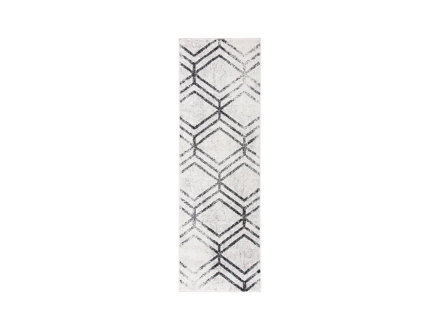 Tapis Ivoire/Gris 76 X 183 cm - Riley