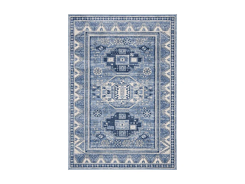 Tapis Bleu/Gris 122 X 183 cm - Kara