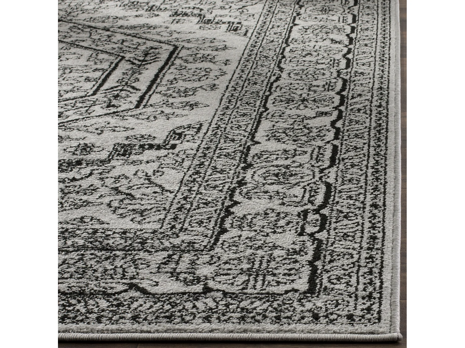 Tapis Gris/Noir 122 X 183 cm - Arianwen