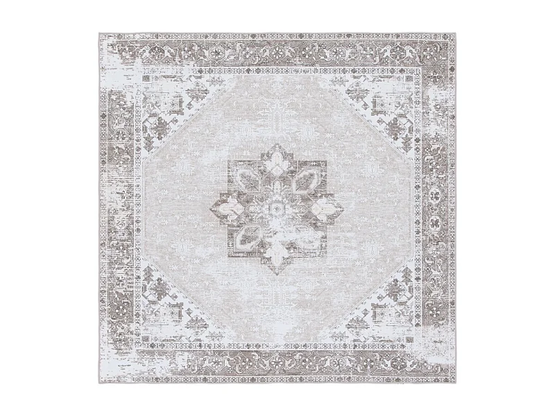 Tapis Sage/Ivoire 122 X 122 cm - Kushim