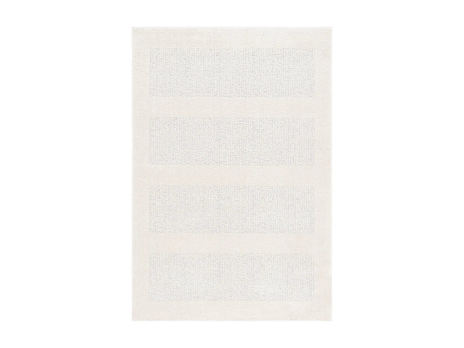 Tapis Ivoire/Gris 160 X 229 cm - Brezlyn