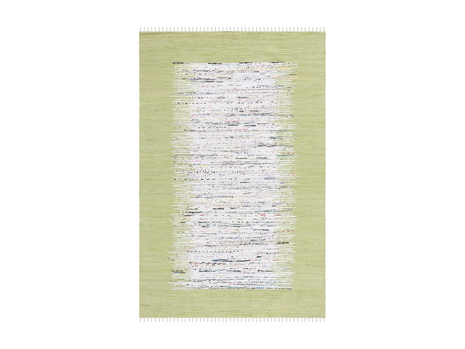 Tapis Neutre/Vert 152 X 244 cm - Saltillo
