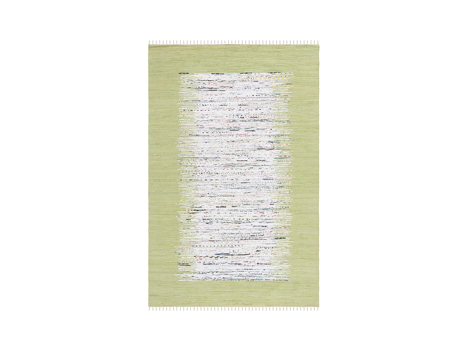 Tapis Neutre/Vert 152 X 244 cm - Saltillo