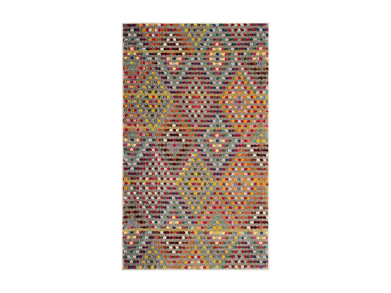 Tapis Multicolore/Neutre 122 X 170 cm - Alina