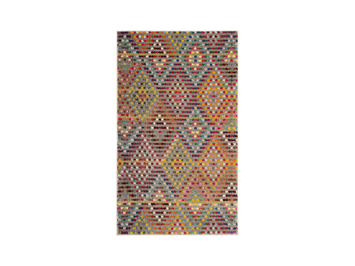 Tapis Multicolore/Neutre 122 X 170 cm - Alina