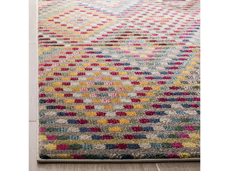 Tapis Multicolore/Neutre 122 X 170 cm - Alina
