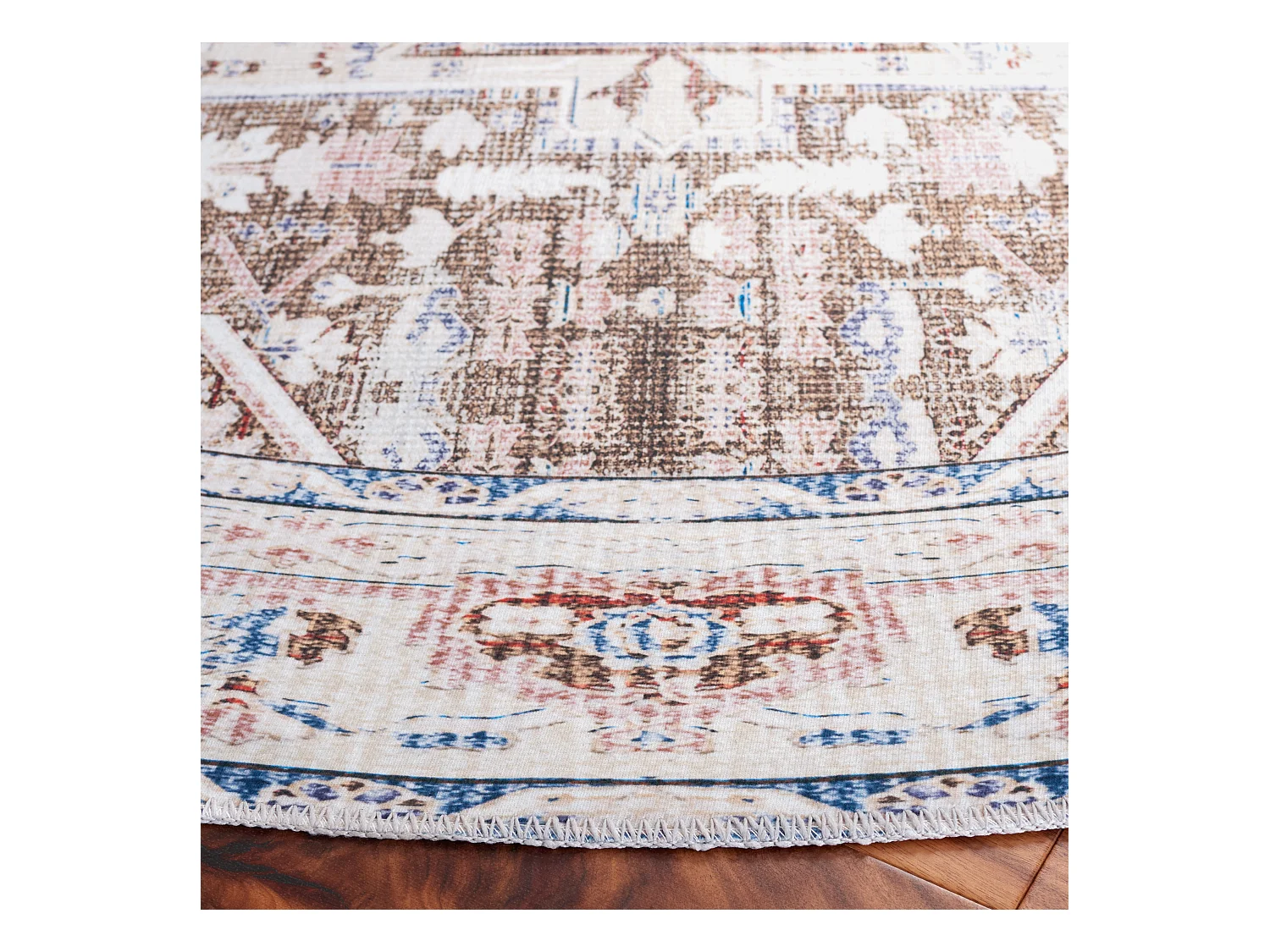 Tapis Taupe/Beige 183 X 183 cm - Serafina