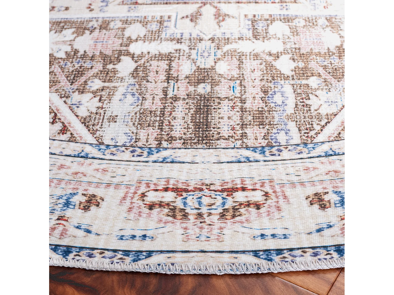 Tapis Taupe/Beige 183 X 183 cm - Serafina