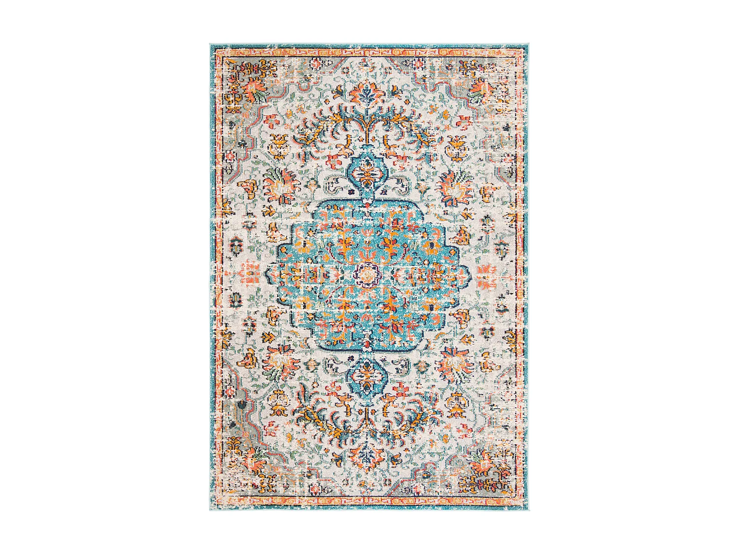 Tapis Gris/Bleu clair 183 X 274 cm - Maia
