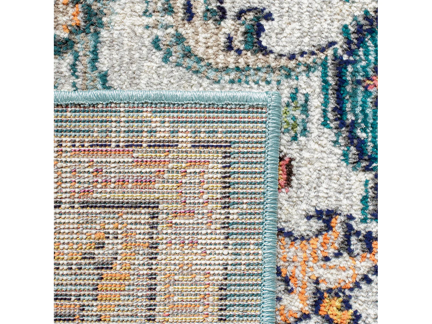 Tapis Gris/Bleu clair 183 X 274 cm - Maia