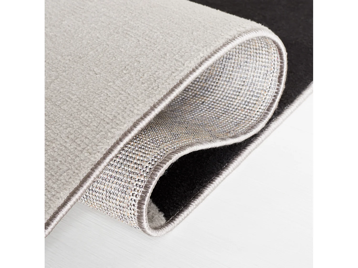 Tapis Gris/Noir Ivoire 160 X 229 cm - Yael