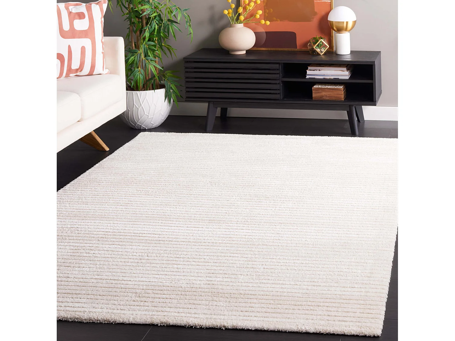 Tapis Ivoire/Beige 183 X 274 cm - Virgil