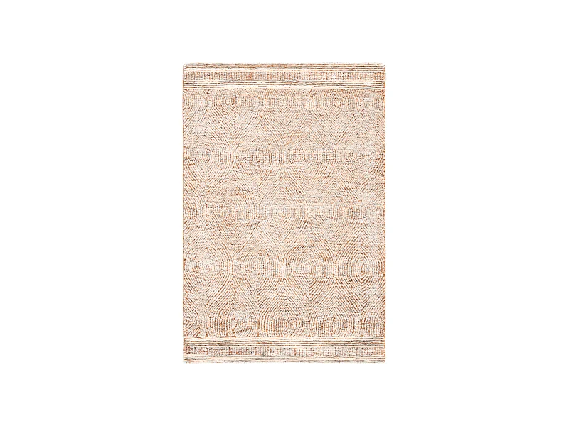 Tapis Ivoire/Rouille 61 X 91 cm - Alaska