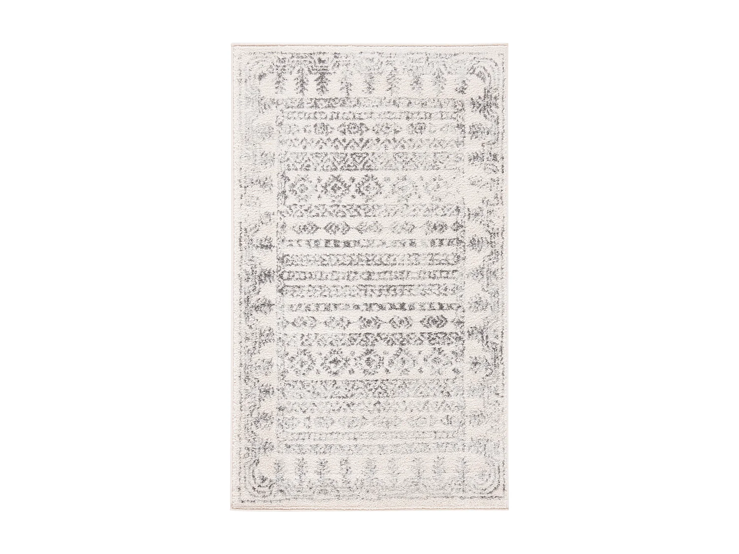 Tapis Blanc 91 X 152 cm - Rusty