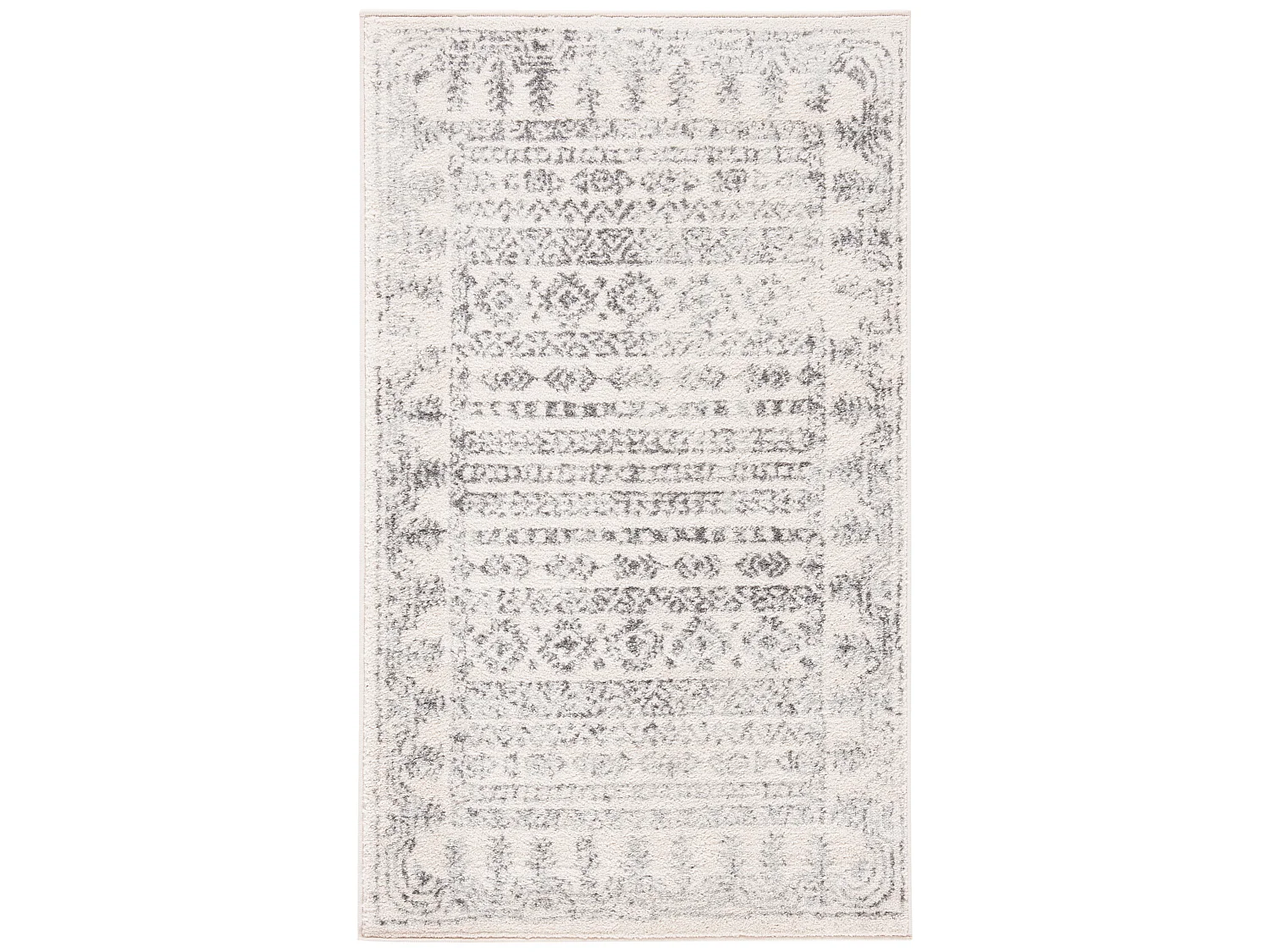 Tapis Blanc 91 X 152 cm - Rusty