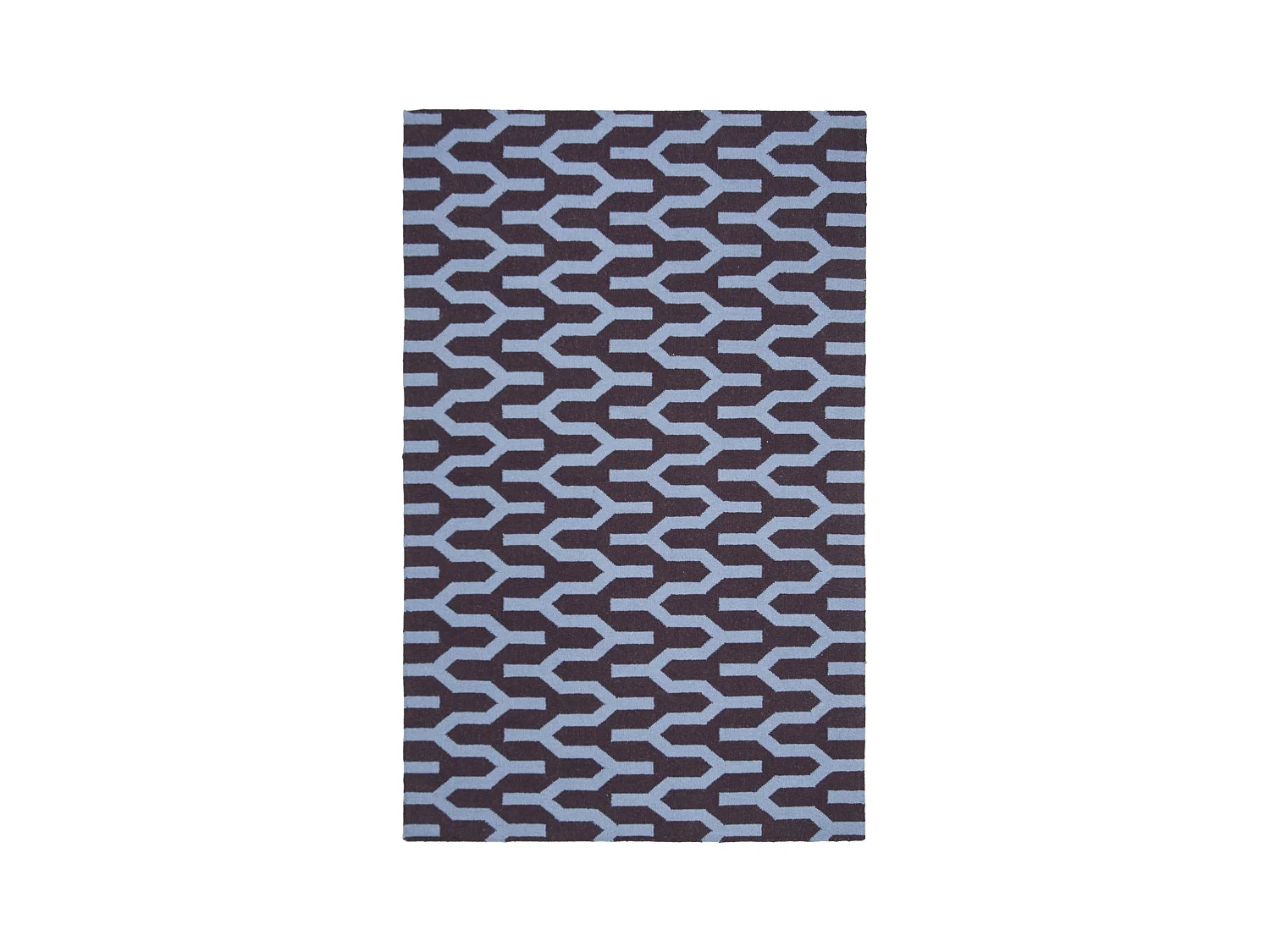 Tapis Violet/Bleu 152 X 244 cm - Karina