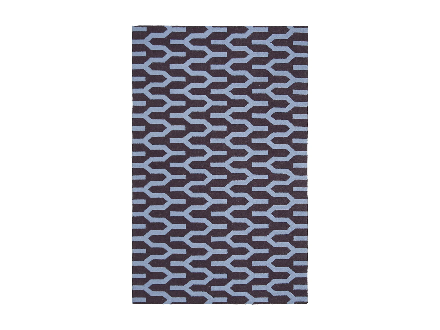 Tapis Violet/Bleu 152 X 244 cm - Karina