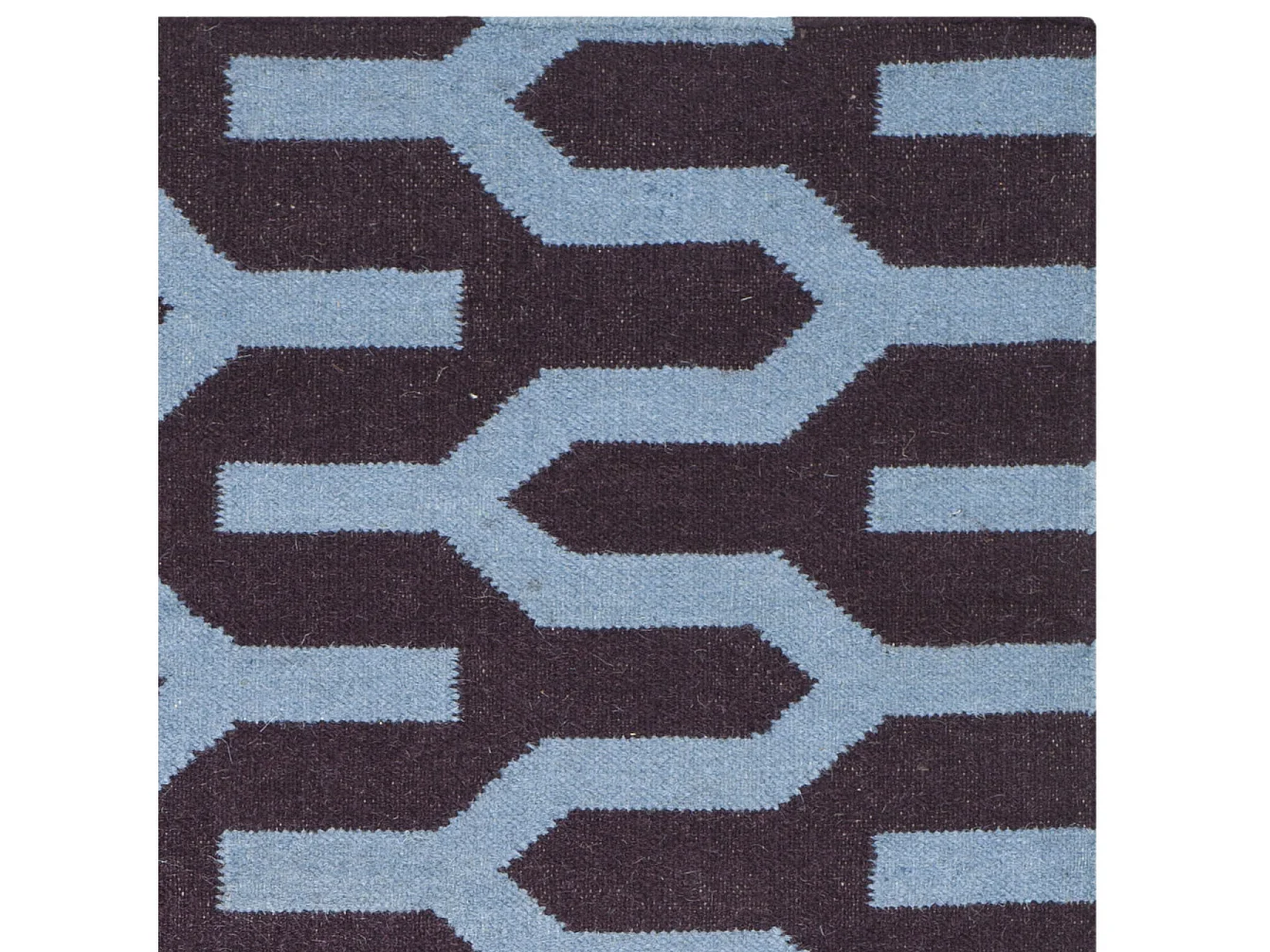 Tapis Violet/Bleu 152 X 244 cm - Karina