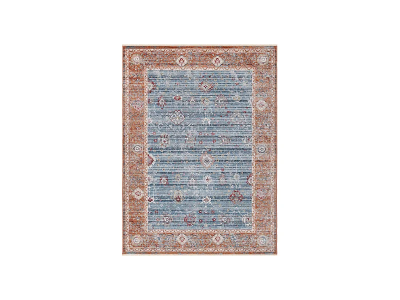 Tapis Bleu/Rouge 122 X 183 cm - Aaliyah