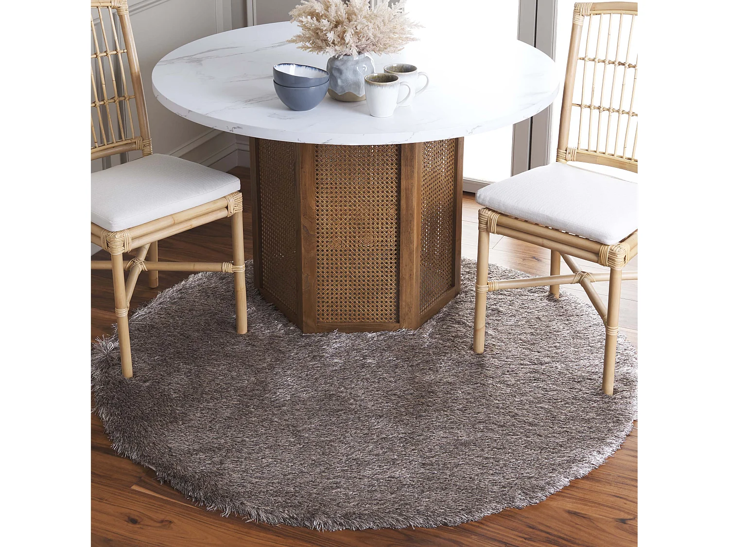 Tapis Marron 152 X 152 cm - Chatham