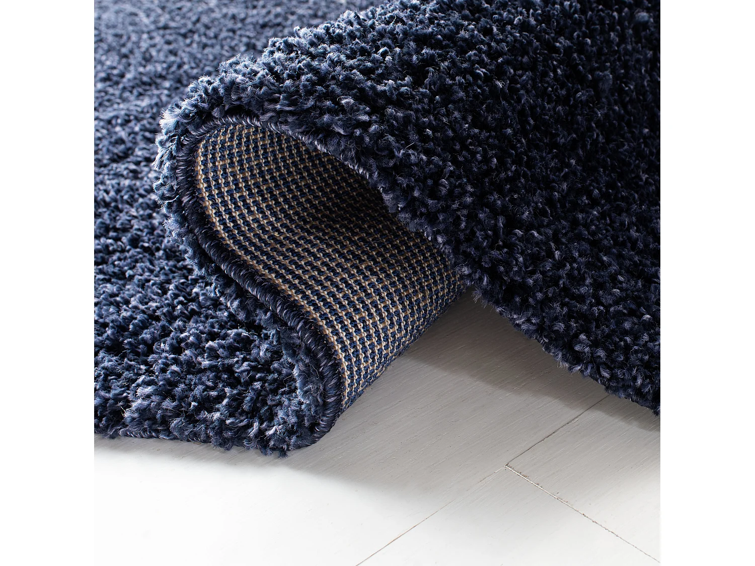 Tapis Bleu Marine 122 X 183 cm - Morgan