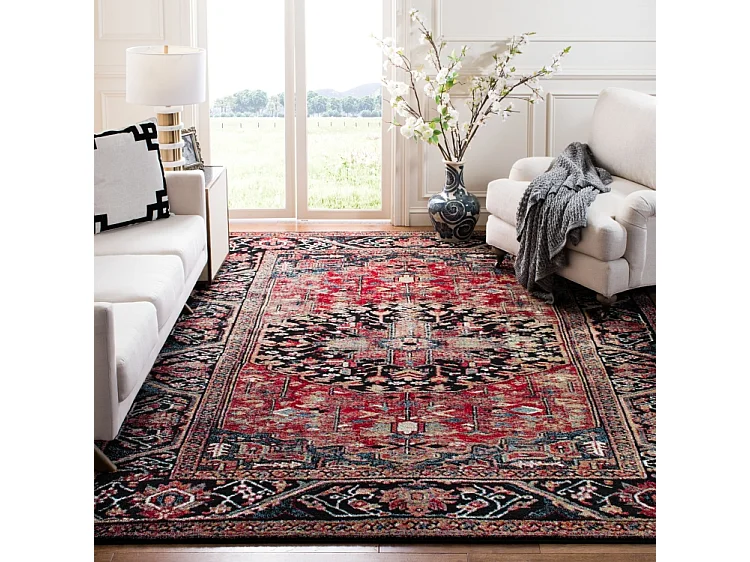 Tapis Rouge/Multicolore 235 x 305 cm - Brooklynn