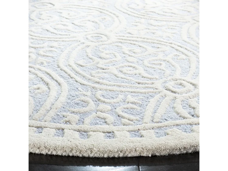 Tapis Bleu/Neutre 91 X 152 cm - Roby