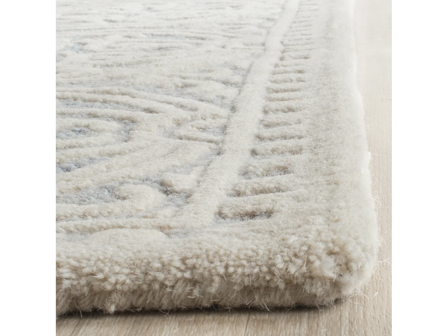 Tapis Bleu/Neutre 91 X 152 cm - Roby