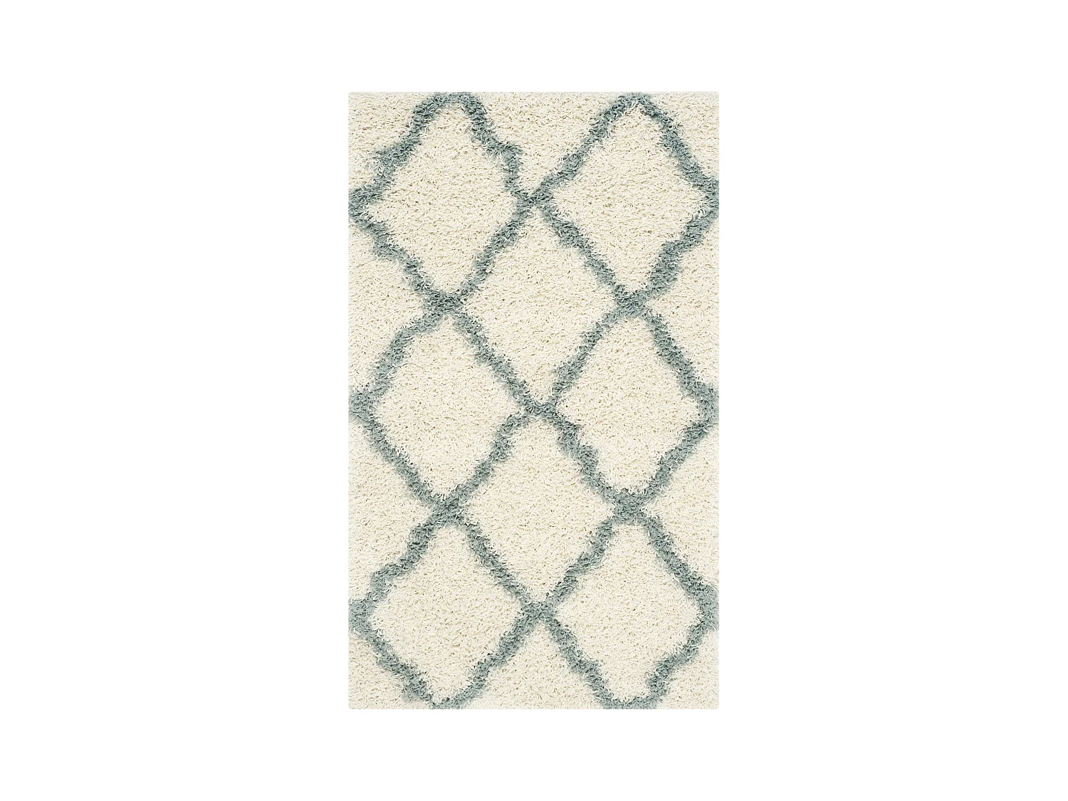 Tapis Neutre/Bleu 122 X 183 cm - Aldo