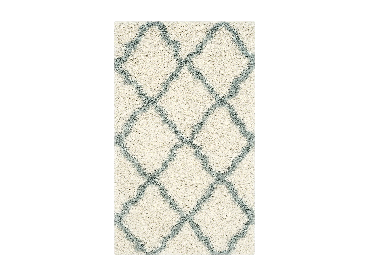 Tapis Neutre/Bleu 122 X 183 cm - Aldo