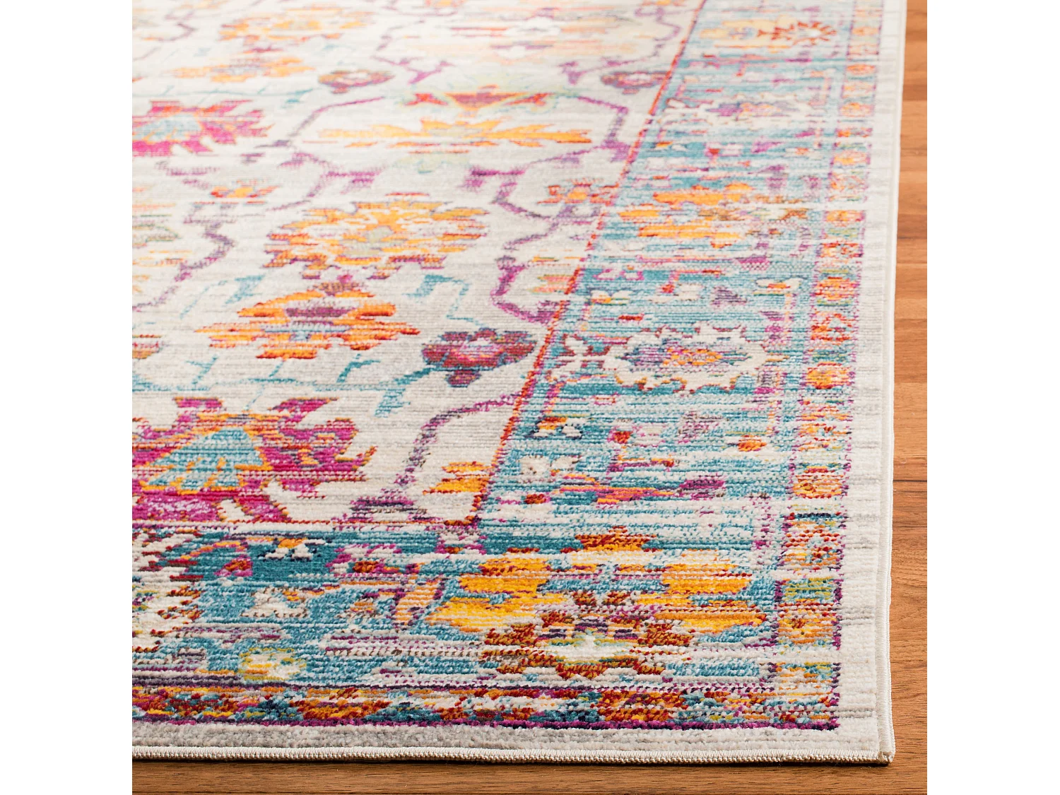 Tapis Neutre/Bleu 122 X 183 cm - Danilo