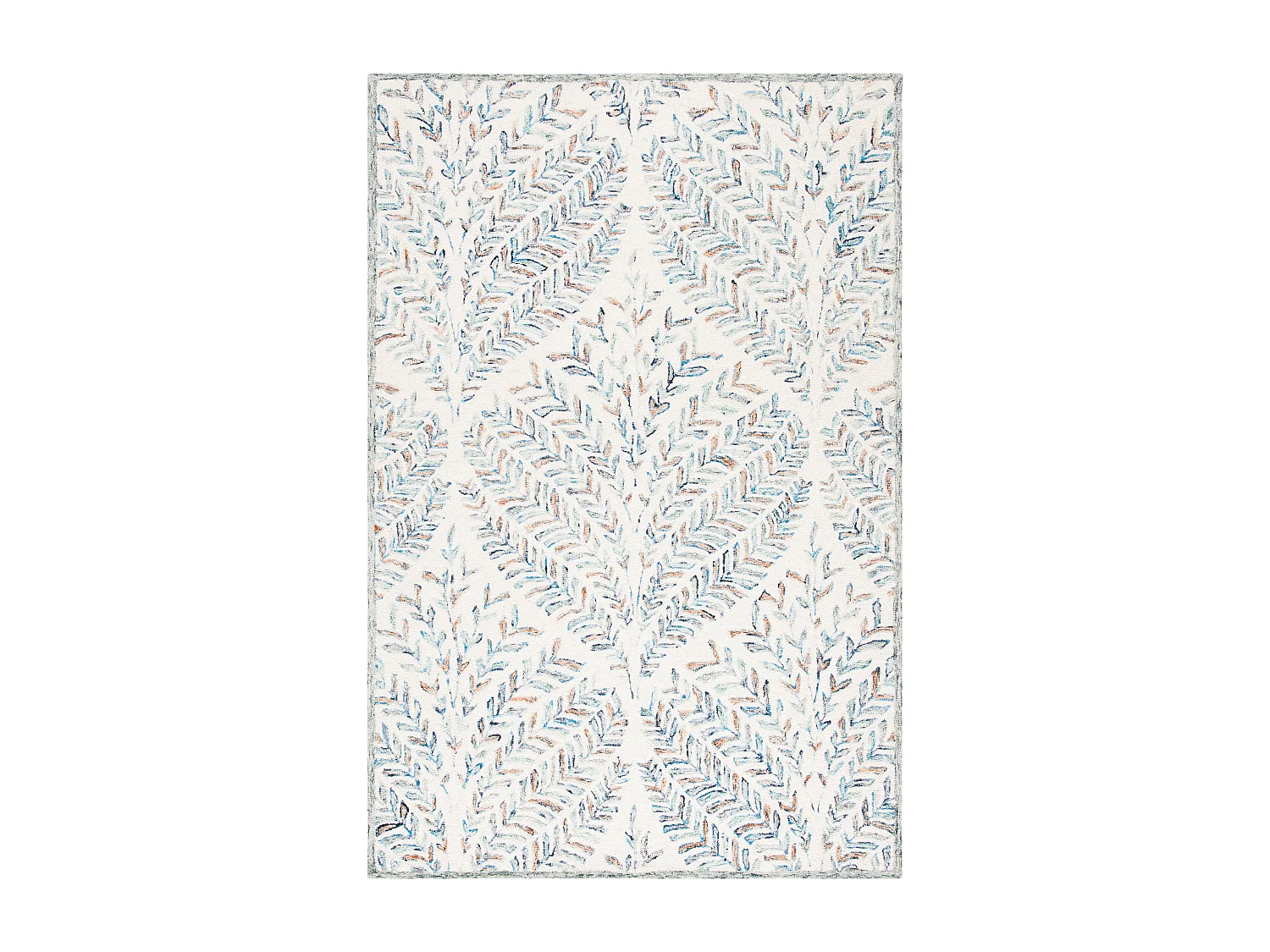 Tapis Ivoire/Bleu 122 X 183 cm - Meara