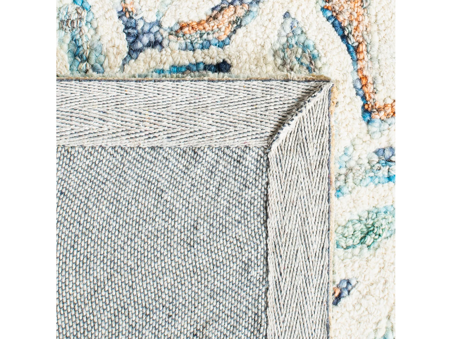 Tapis Ivoire/Bleu 122 X 183 cm - Meara