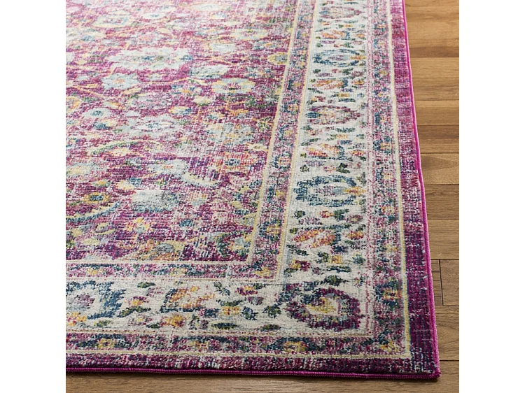 Tapis Rouge/Multicolore 61 X 244 cm - Madelyn