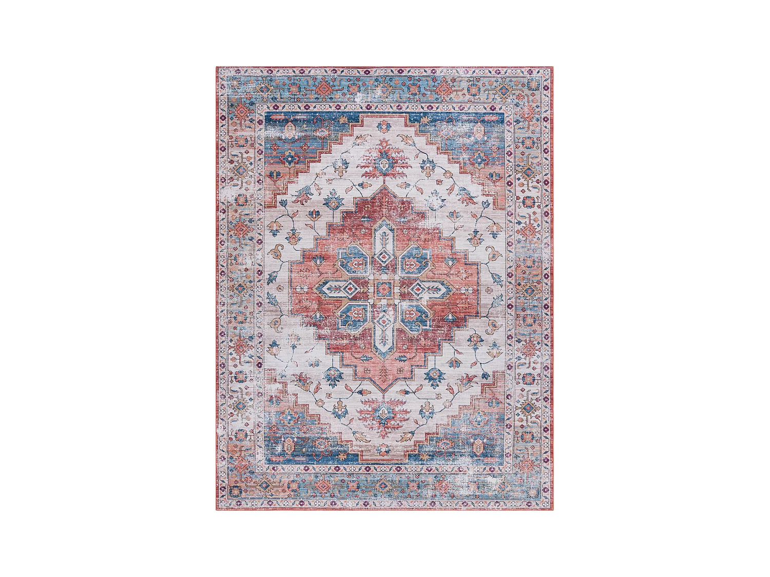 Tapis Beige/Bleu 244 X 305 cm - Tripp